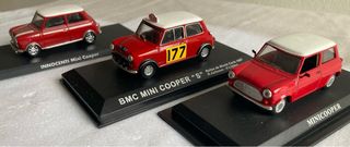3 Mini Cooper Modellini Auto