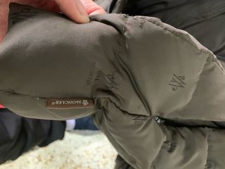 Giubbotto Moncler marrone