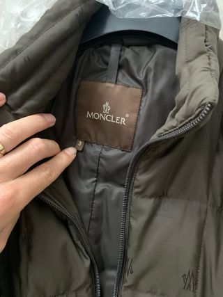 Giubbotto Moncler marrone