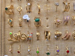 Anillos de acero inoxidable 1 × 5 € 3 × 12 €