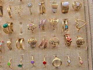 Anillos de acero inoxidable 1 × 5 € 3 × 12 €