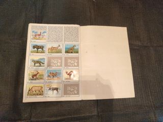 lote Colecciones álbum cromos antiguos vintage