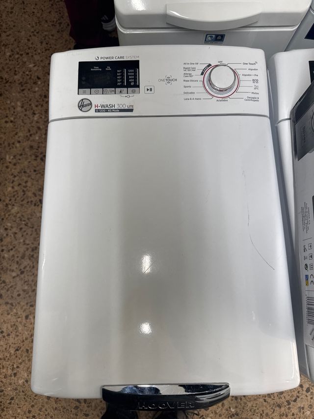 Lavadora Hoover H-Wash 300 carga superior