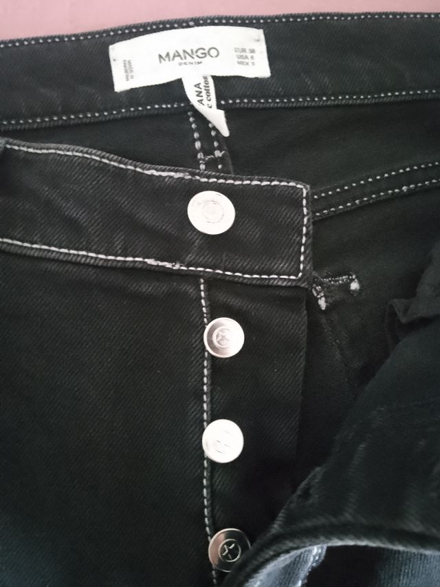 pantaloni in jeans neri