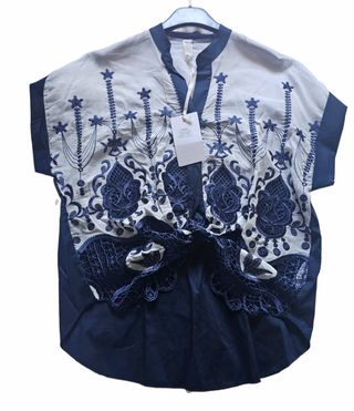 Conjunto dos piezas broderie