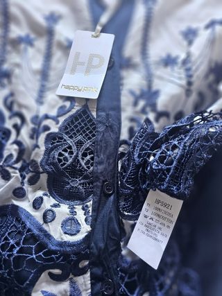 Conjunto dos piezas broderie