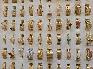 Anillos de acero inoxidable  1 × 5 € 3 × 12 €