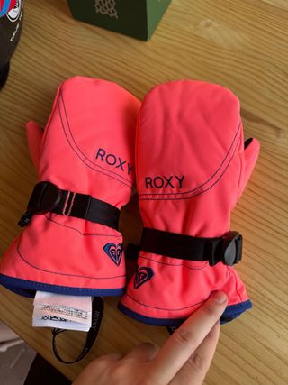 Guantes Roxy nieve rosa M