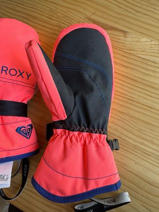 Guantes Roxy nieve rosa M