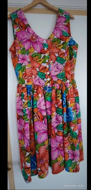 Vestito floreale vintage.