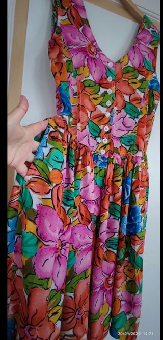 Vestito floreale vintage.