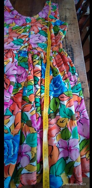 Vestito floreale vintage.