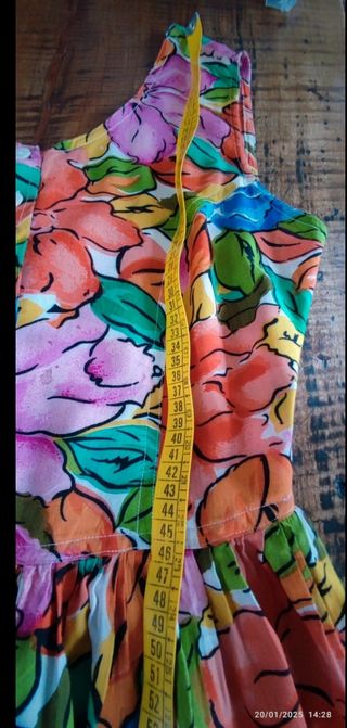 Vestito floreale vintage.