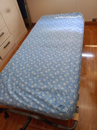Cama plegable individual