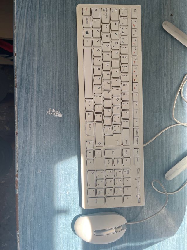 Ordenador Lenovo beige