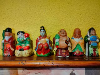 Figuras chinas de porcelana