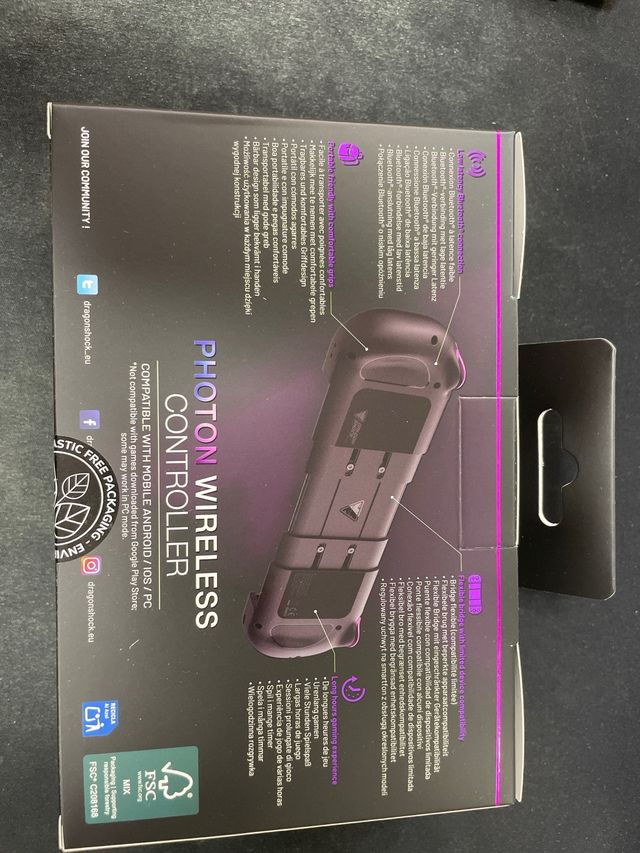 Controller Game wireless DRAGON SHOCK NUOVO