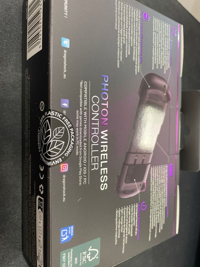 Controller Game wireless DRAGON SHOCK NUOVO
