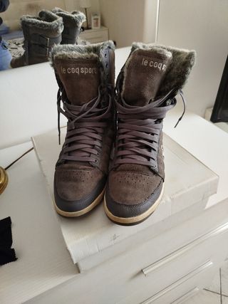 SCARPONCINO DONNA CON PELLICCIA ORIGINAL