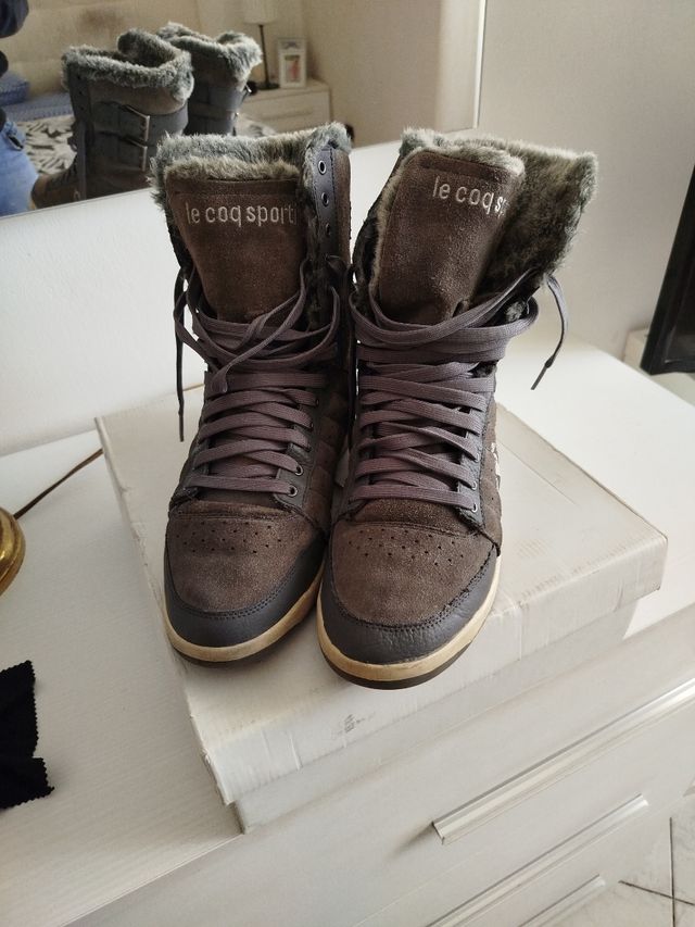 SCARPONCINO DONNA CON PELLICCIA ORIGINAL