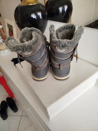 SCARPONCINO DONNA CON PELLICCIA ORIGINAL