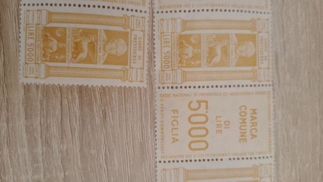 Marca comune 5000 lire