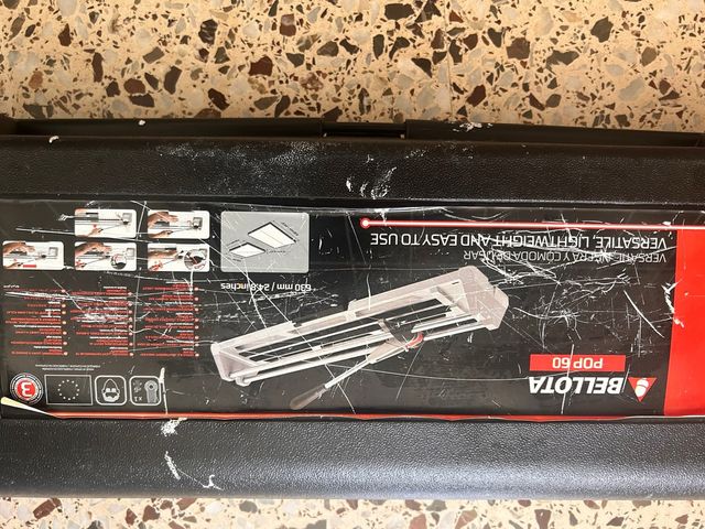 Cortadora cerámica Bellota POP60C