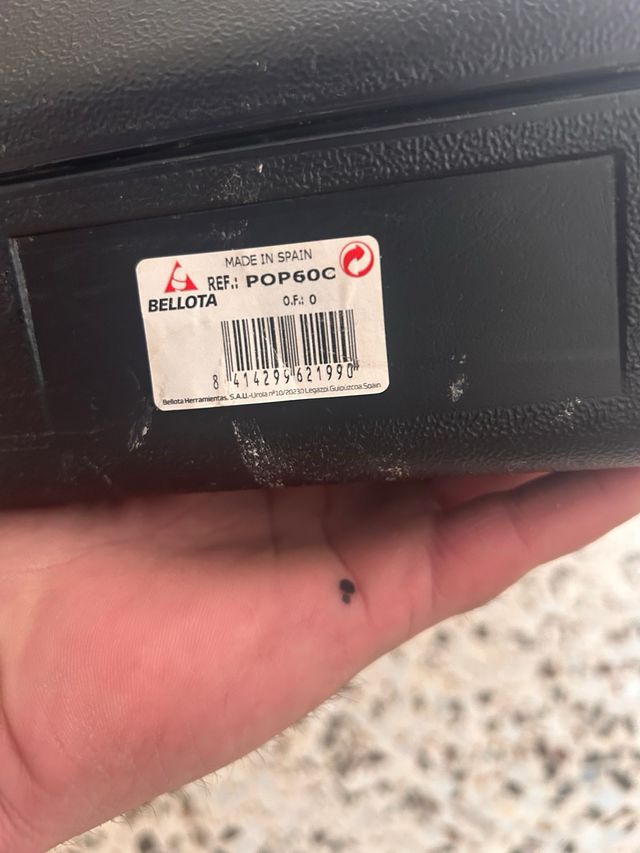 Cortadora cerámica Bellota POP60C