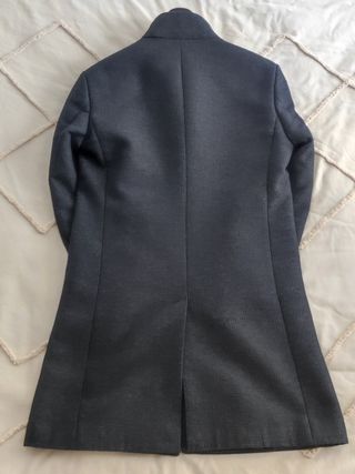 Abrigo Zara gris marengo