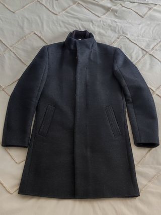 Abrigo Zara gris marengo