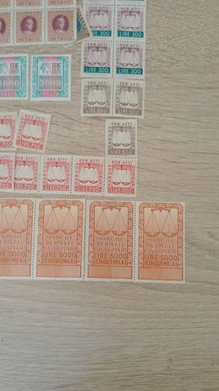 Lotto marche da bollo