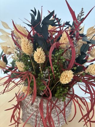 Fiori stabilizzati con vaso Buddha