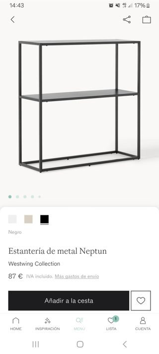 Estanteria de metal Neptum