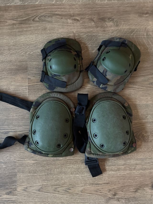 Rodilleras y coderas ejército