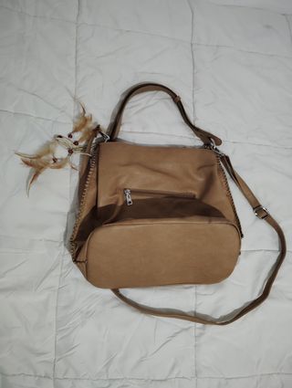 Bolso bandolera marrón