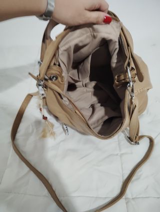 Bolso bandolera marrón