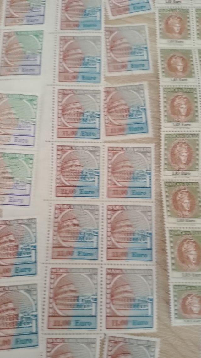 Lotto marche da bollo euro