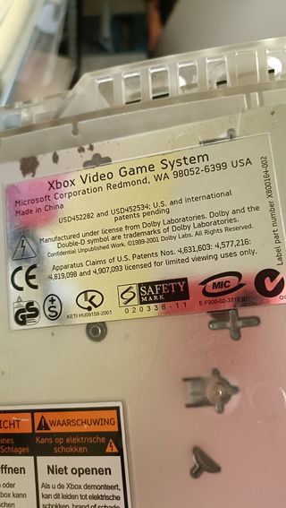 Xbox Cristal - Consola Retro
