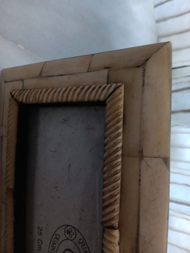 Marco foto hueso 25x9cm