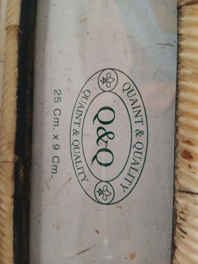 Marco foto hueso 25x9cm