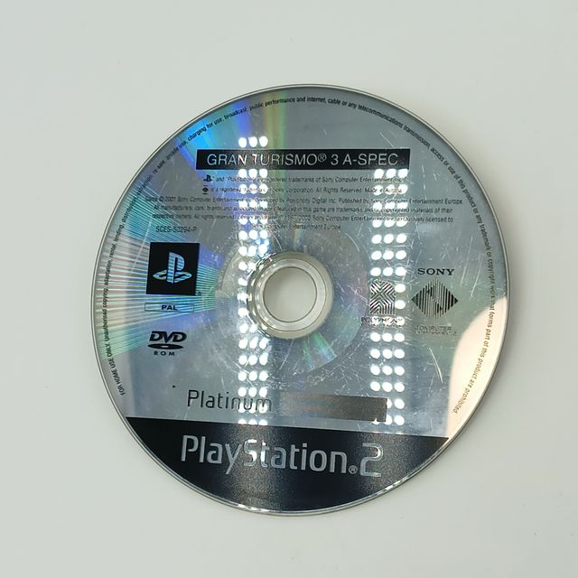 Gran Tursmo 3 A-Spec PS2 Videogioco Solo Disco
