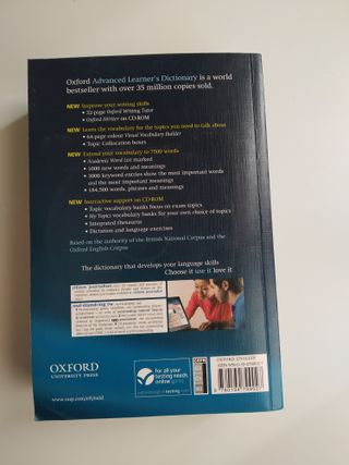 Diccionario Oxford Ingles