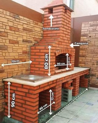Barbacoas de obra para tu verano único!