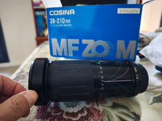 Objetivo Cosina 28-210 mm Macro