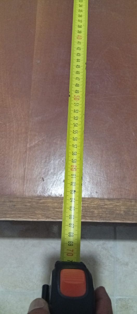 Borsa da cucito vintage in legno