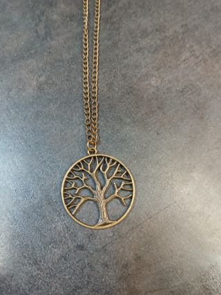 Collar árbol de la vida bronce