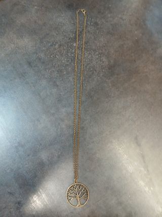 Collar árbol de la vida bronce