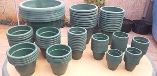 Macetas Polipropileno verdes