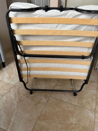 Cama plegable 90x190cm con colchón