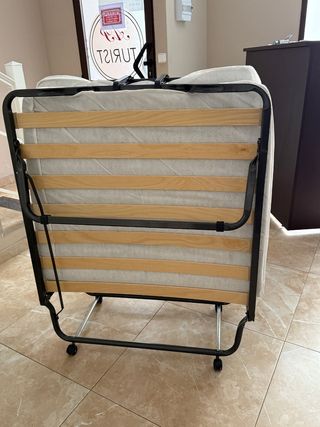 Cama plegable 90x190cm con colchón